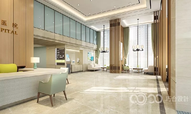 炎炎夏日 这些颜色让医院一秒变清爽!