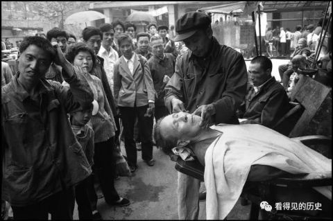 老照片：1984年成都农贸市场