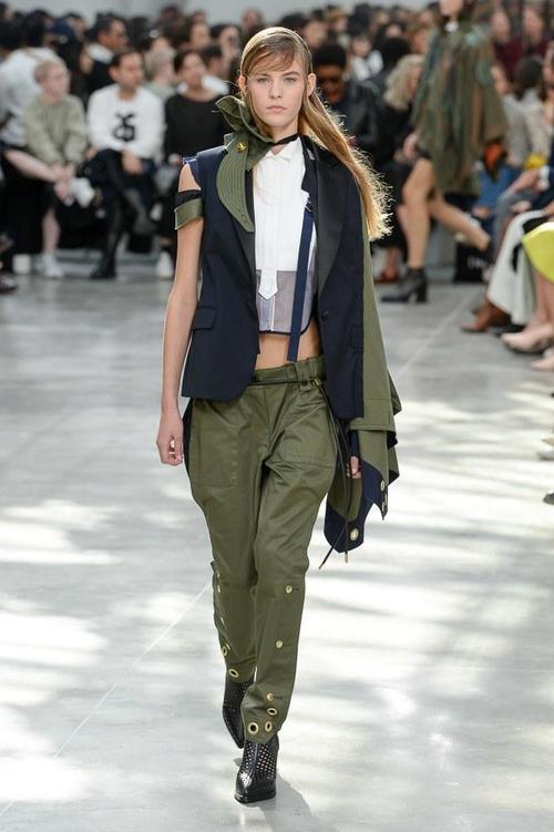 2019春夏时装周上这个小众的牌子 Sacai简直美的不像话