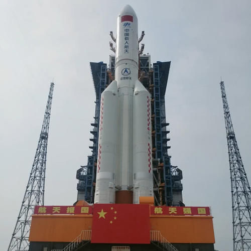  『长征五号乙遥一』速度22马赫百吨级空间站曾被烧成火球，天宫迎来凤凰涅槃时刻