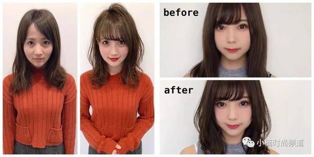 大圆连也能变巴掌脸！校正系瘦刘海不需改变发长，4招就OK
