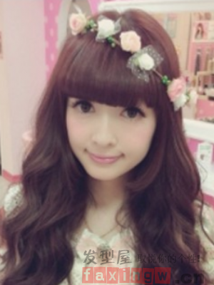纯美系长卷发发型 我只做你的唯一