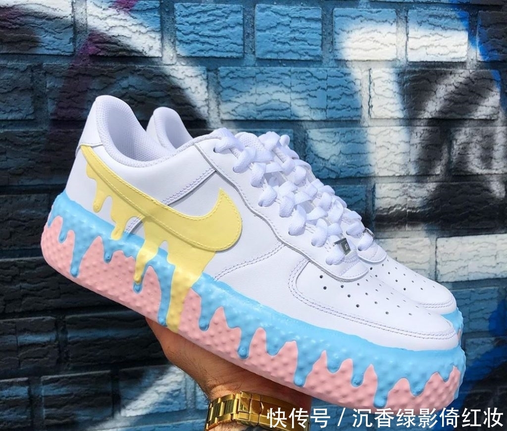  [冰箱]Nike这款鞋太像冰淇淋，被放进冰箱冷冻？