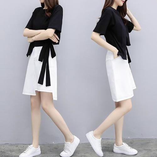 天呐，老婆脱掉连衣裙，穿上这洋气套装，美的不像165斤