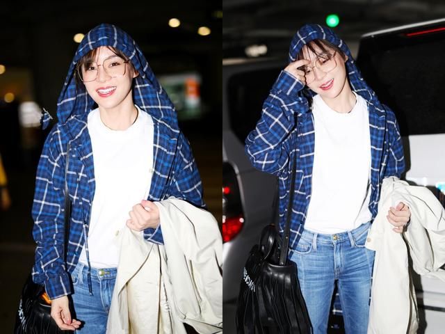 袁姗姗太狠了！短裤这么短还要在腿根处割2刀，网友：显腿长呗！