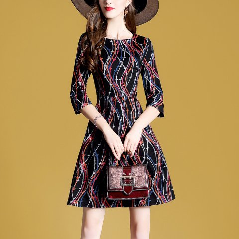 初秋，欧版裙+高跟鞋/平底鞋，简直美爆了，忒潮