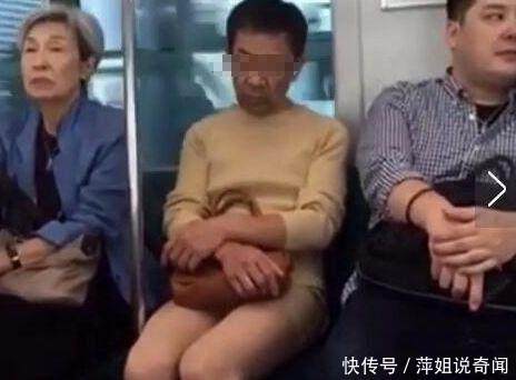 这个人身穿包臀裙坐地铁，看到上半身后，结果让人惊呆了