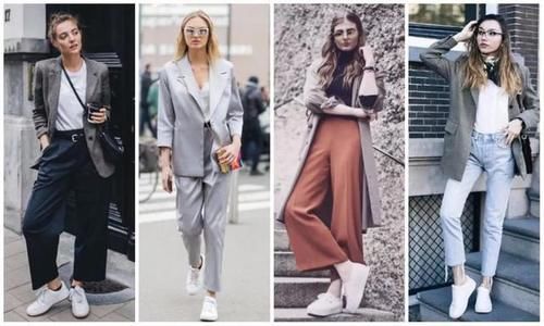  [舒适]早春扔掉你的靴子吧，换双舒适百搭运动鞋更时尚，连明星都在穿