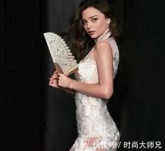 旗袍只适合小骨架？那超模米兰达·可儿上身效果就不科学了！