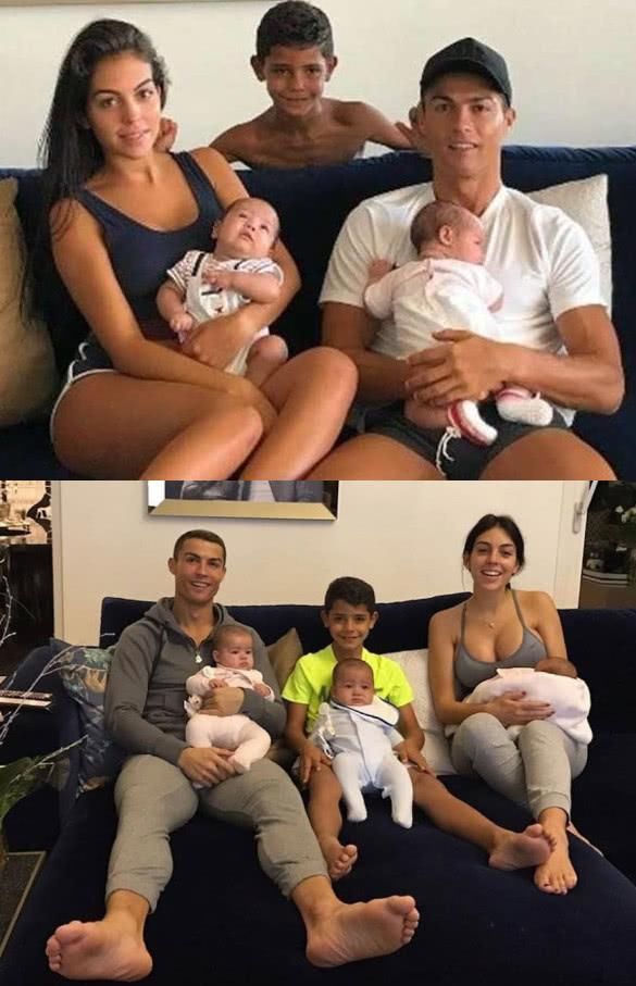 C罗女友，贝克汉姆老婆，梅西老婆，网友：没有对比就没有伤害！