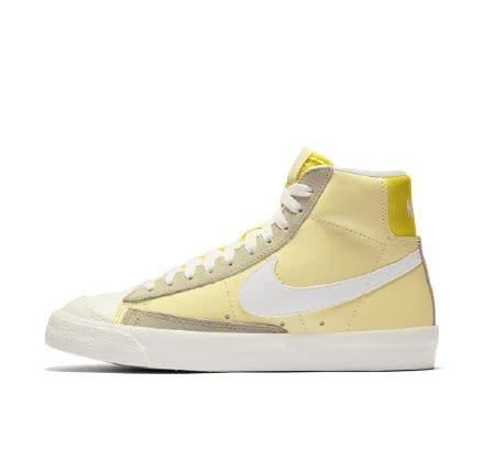  『Blazer』淡黄色的不止长裙 还有这双Nike Blazer Mid