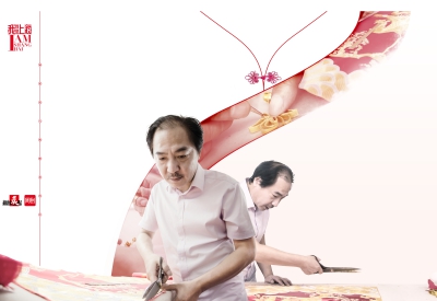 一针一剪一双巧手 织就经典海派"霓裳羽衣"