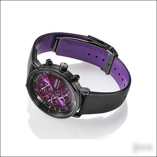 《Fate/Grand Order》推斯卡哈主题手表 紫黑搭配