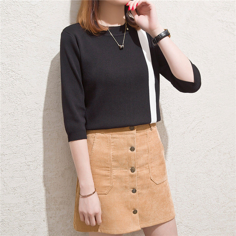 这种毛衣才刚上市就火了，舒适好看不扎人，搭小脚裤，短裙特完美