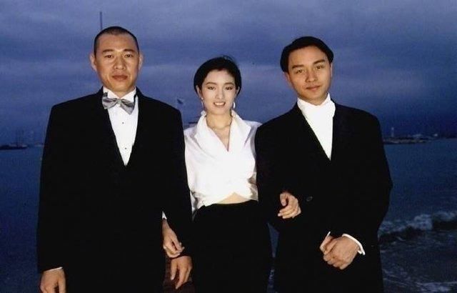 1993年戛纳电影节,张国荣张丰毅巩俐海边上的