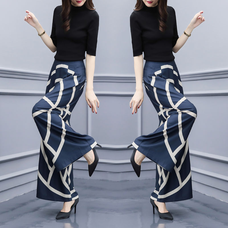 刚上架就很火的阔腿裤套装，一套比一套还洋气，好穿又美嫩