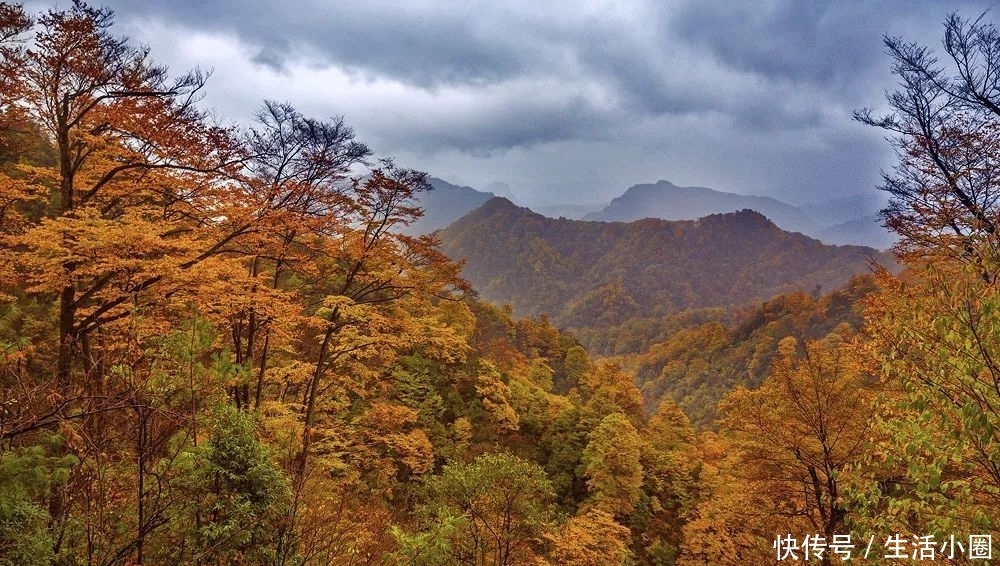 西安秦岭这个地方，秋季美成天堂，霸占北方最绚烂秋景