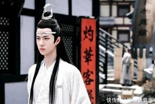 「绿头」陈情令苏涉扮演者透露王一博发套掉了,半绿头的蓝忘机吓到大家