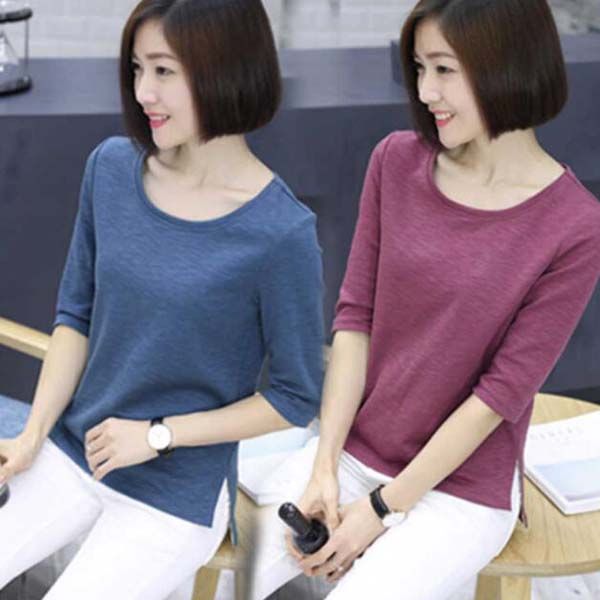 女人再漂亮，去年的衣服也别穿，60元T恤买几件，天天美不一样