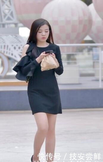 衣服|街拍美女,衣服可以随便穿,高跟争奇斗艳谁更美?