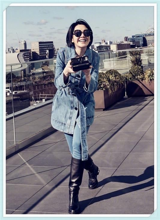 许晴太大胆了吧！竟把靴子当裤子穿，网友：羞的彭于晏都没眼看了