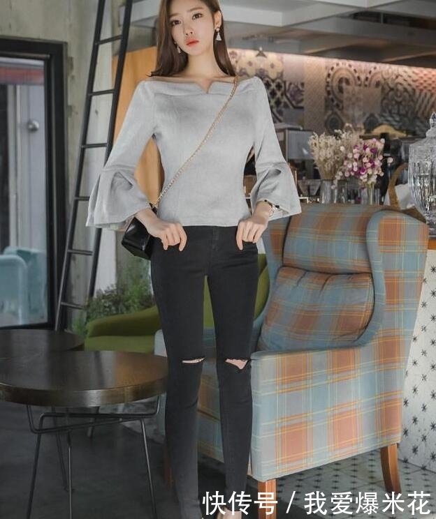 美女:灵动甜美的牛仔裤美女,展现出不俗的品位!
