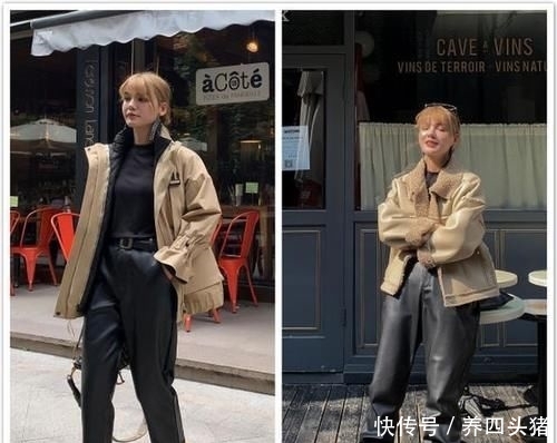  宽松：裤子塞进短靴里好老土，懂得时髦的女人都流行这么穿，时尚更新潮