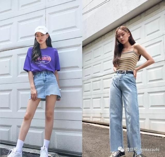 36度的天该怎么穿？40套清新or淑女or帅气的韩系chic穿搭 照着穿