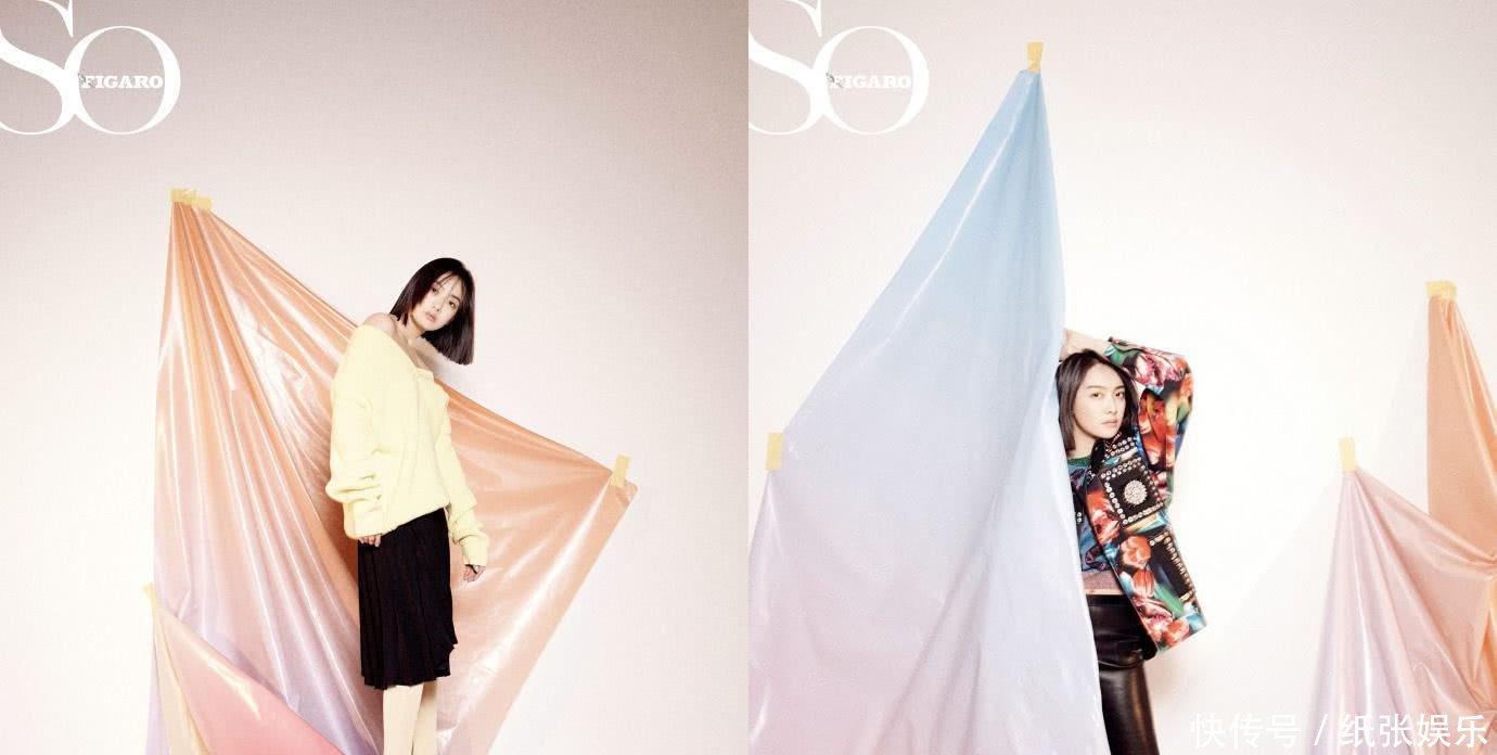 宋茜现身机场, 蕾丝内衣外穿居然不丑, 可看到她的腿我呆了!