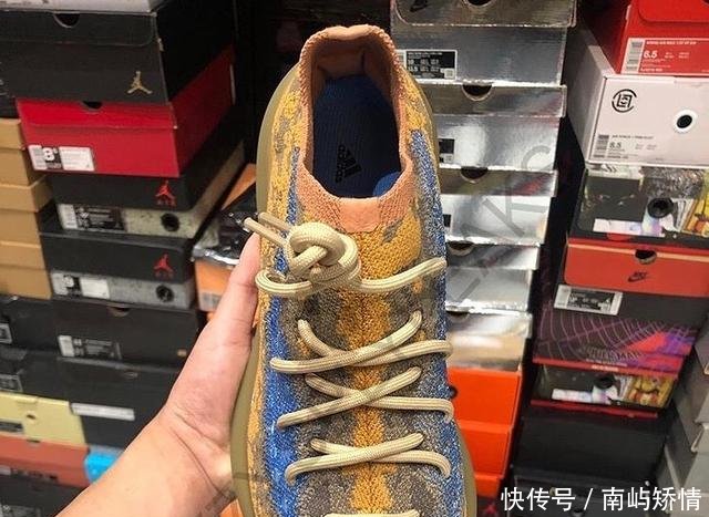 『实物』「蓝燕麦」满天星 Yeezy 380实物细节释出!这配色打几分
