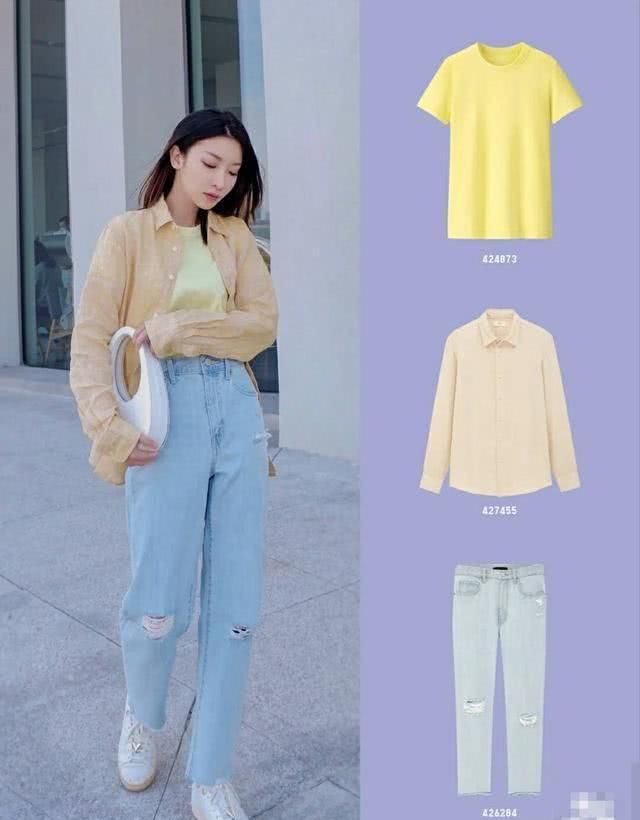 「春夏」把优衣库的基础款穿好看,春夏买衣服的钱能省一半