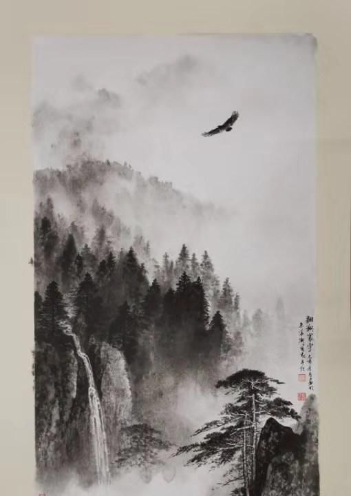  「建国」建国70周年重点推荐艺术家刘国志国画作品欣赏