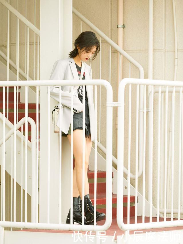 学学■穿西装别再搭高跟鞋了!今年学学明星们这样穿,时髦显高又好看