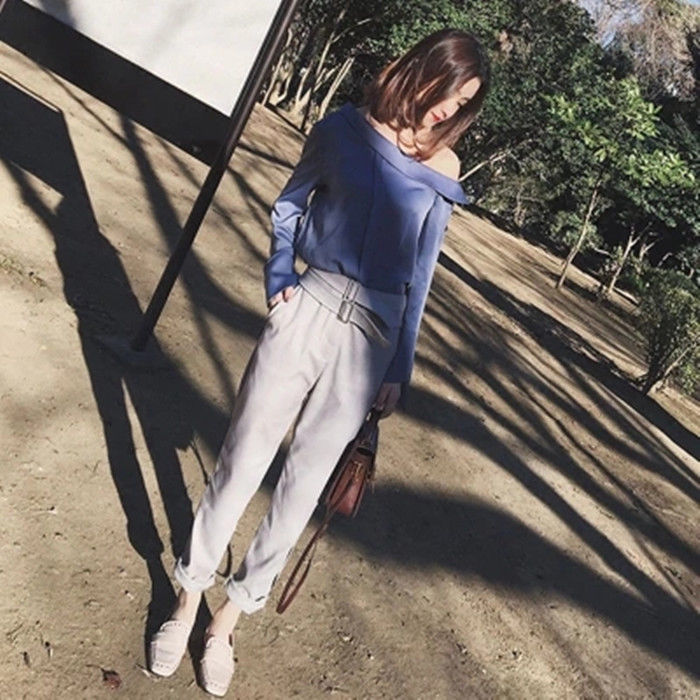 立秋后穿这复古名媛套装，贼嫩，贼适合小个子，简约高级美