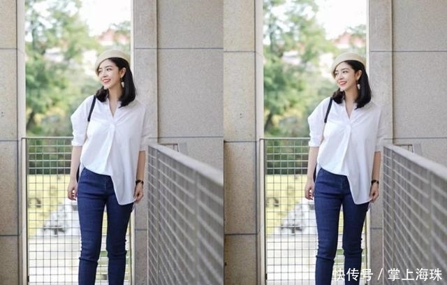 『半身裙』三木穿“牛奶衫”的样子真的很美,搭配裙子or裤子更好看!