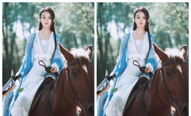 【当红】蓝衣古装惊为天人的6位当红女星, 杨蓉垫底, 第一名无人超越