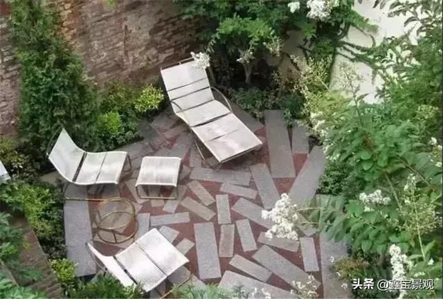 {庭院景观设计}民宿庭院设计 ，质朴自然田园风。