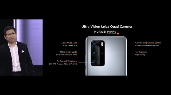  【售价】华为P40/P40 Pro/P40 Pro+正式发布：售价799欧元起