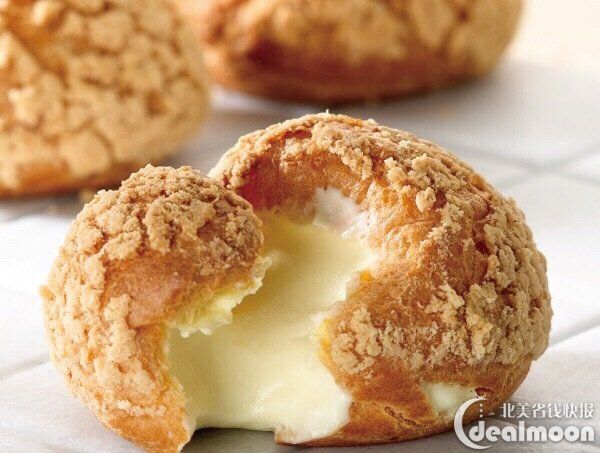 极度爆浆 | 浓郁抹茶脆皮泡芙&香草味的卡仕达酱脆皮泡芙