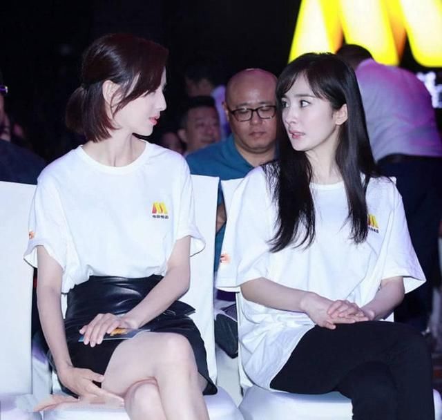 31岁杨幂和34岁佟丽娅同框,差距竟然这么大