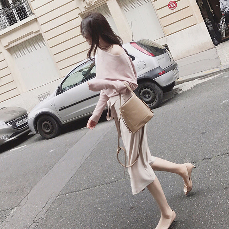 天呐!老婆穿上今年流行的小香风套装，年轻又好看，美若天仙