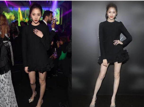 看了172的唐嫣，再看看173的关晓彤，没有对比就没有伤害!