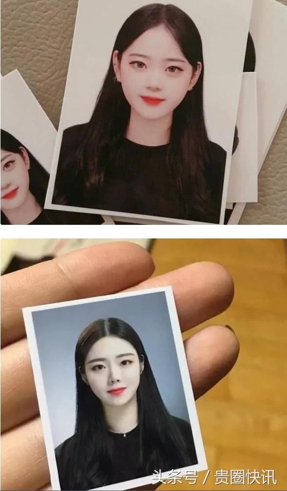 一组韩国女生的证件照：咋都长一个样，是小编脸盲吗？