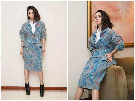 37岁蔡依林厉害了, 只不过穿了一条高腰裤, 气场瞬间两米八!