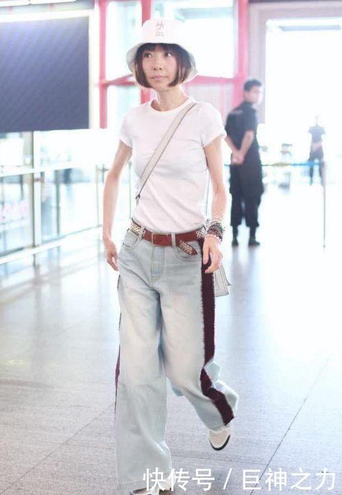 好不容易增重20斤“大头娃娃”鲁豫这次终于有了女人味