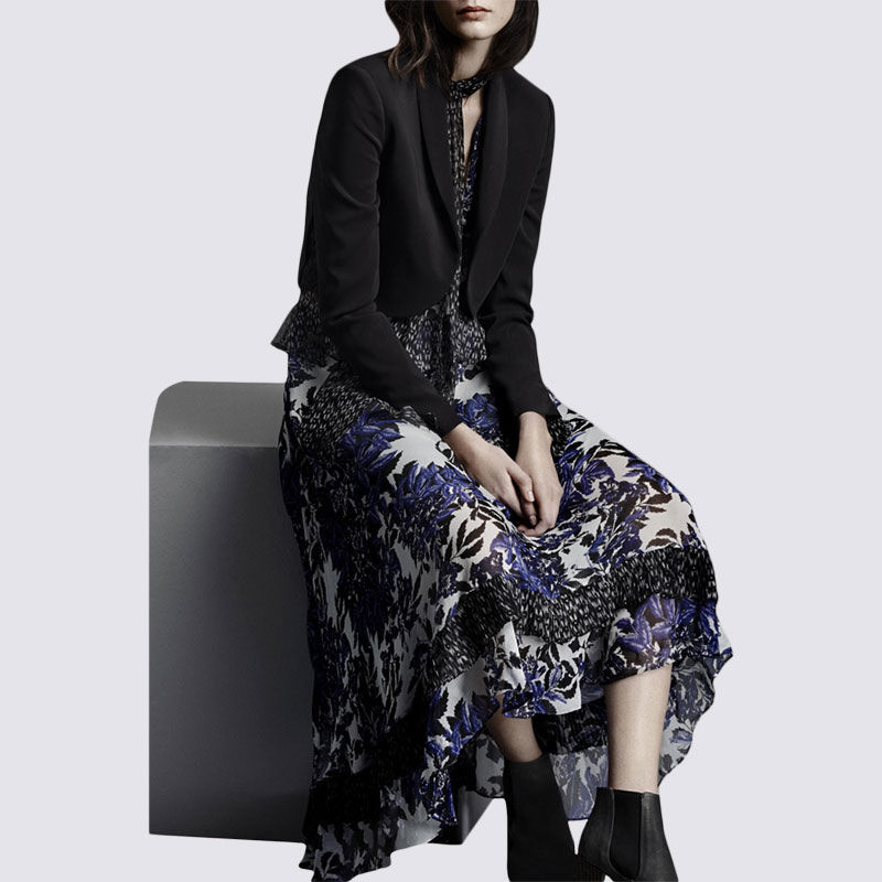 如果你真的很有钱，就别穿真丝了!买件这欧版装，减龄更高雅