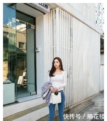「气质」气质出众的牛仔裤美女,年轻时尚展现不一样的魅力!