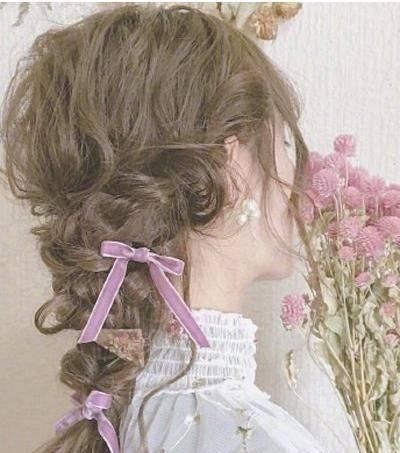 『女生』00后女生日系软萌发型,上面的小发饰少女心爆棚,小仙女马起来