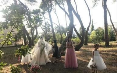 金星复婚了，一身洁白的婚纱穿出了她最爱的旗袍的优雅感，好看