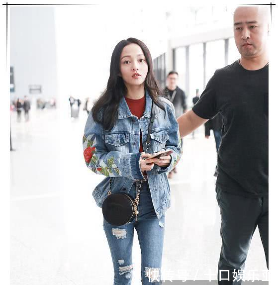 110斤蒋欣与85斤张韶涵同穿紧身仔裤，网友看完瞬间不敢吃饭了